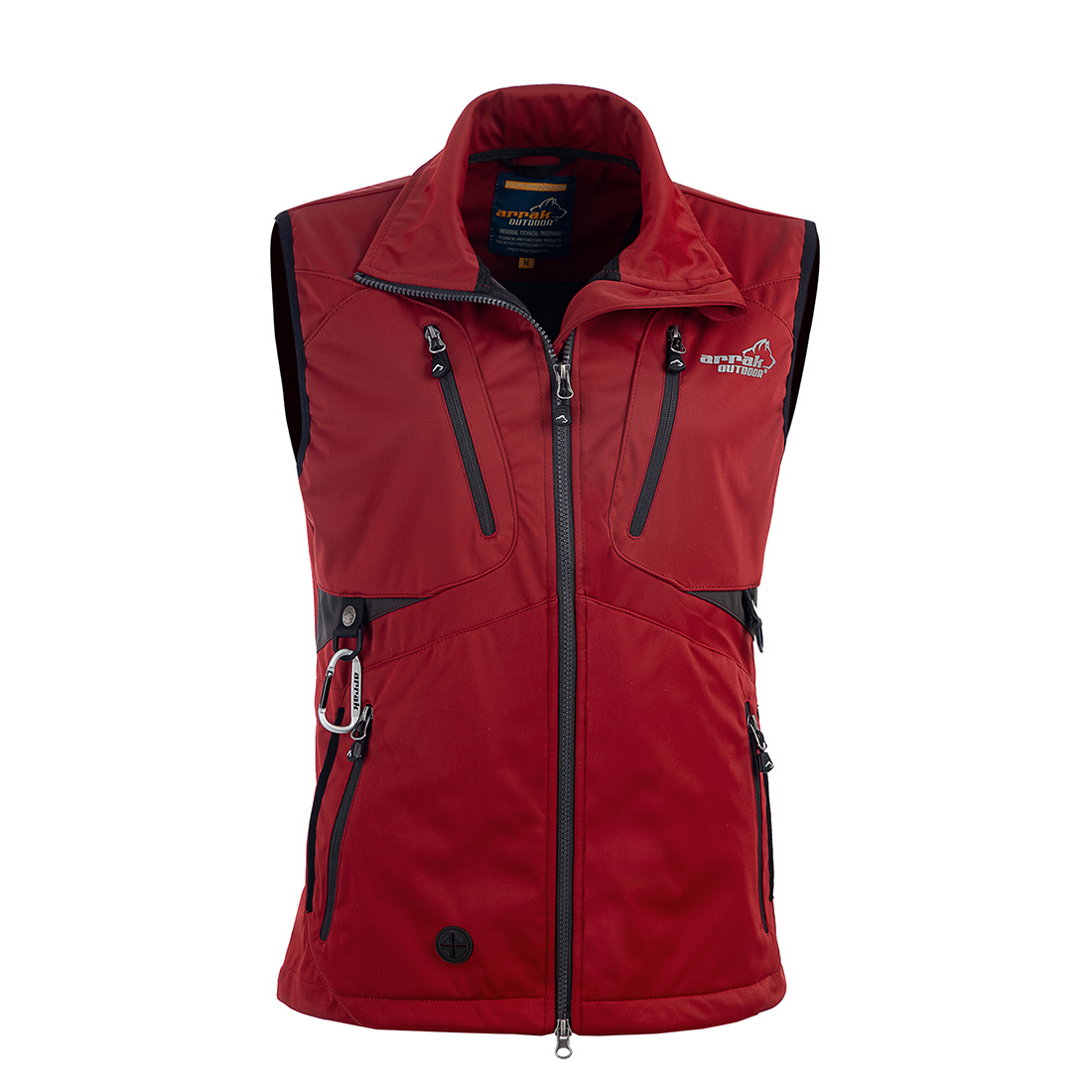 Arrak Acadia Softshell Vest Women Dark Red Dogpride NL arrak-acadia-softshell-vest-women-dark-red-dogpride-nl