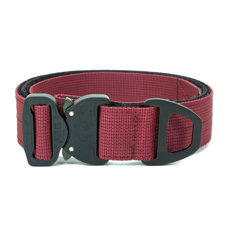 TECDOX Halsband 40mm Bordeaux